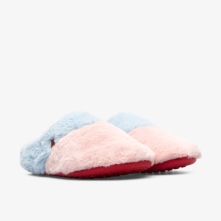 Camper Twins Slippers Light Coral / Pink / Blue - Kids Singapore NPIDQD-086